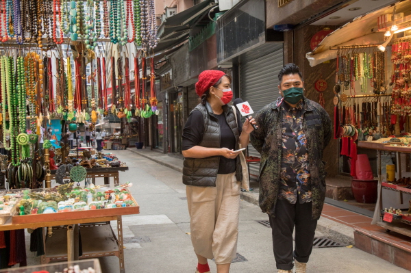 HK - CNY virtual tour @ Upper Lascar Row. 사진=홍콩관광청 제공