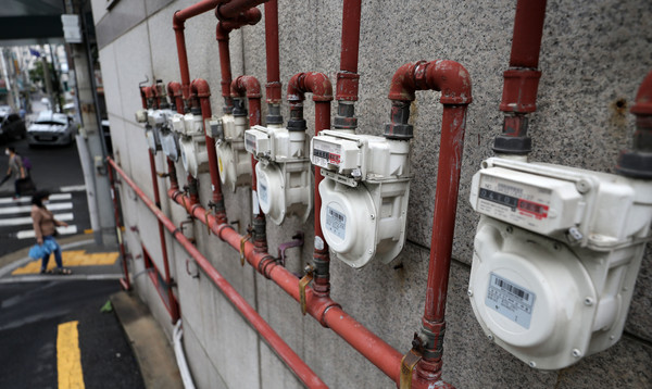 ▲ 서울 영등포구 주택가에 도시가스 계량기가 설치돼 있는 모습. 사진=뉴시스