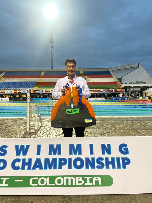 사진 - 핀수영 국가대표 윤영중 선수