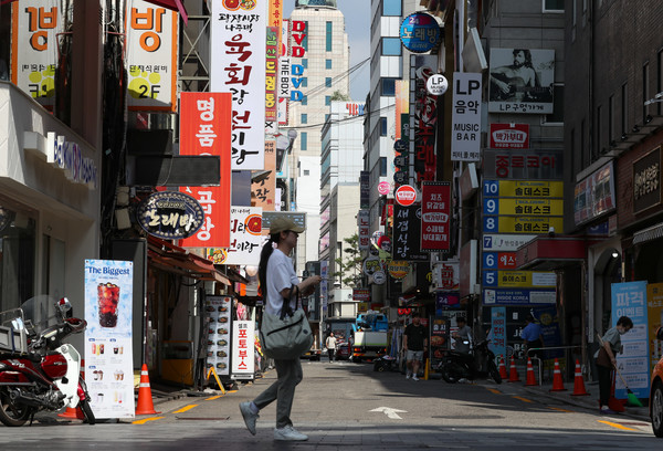 ▲ 서울 종로구 종각 젊음의 거리의 모습. 사진=뉴시스