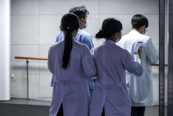 서울시내 한 대학병원에서 의료진