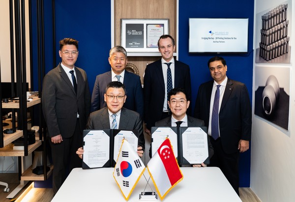 두산에너빌리티는 최근 싱가포르에 본사를 둔 선박·해양 분야 부품 발주 플랫폼 운영사인 펠라구스(Pelagus) 3D와 금속 AM 기술 교류 및 공동 마케팅을 위한 업무협약(MOU)을 체결했다고 26일 밝혔다.