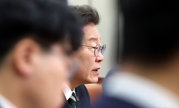 ▲더불어민주당 이재명 당대표. 뉴시스