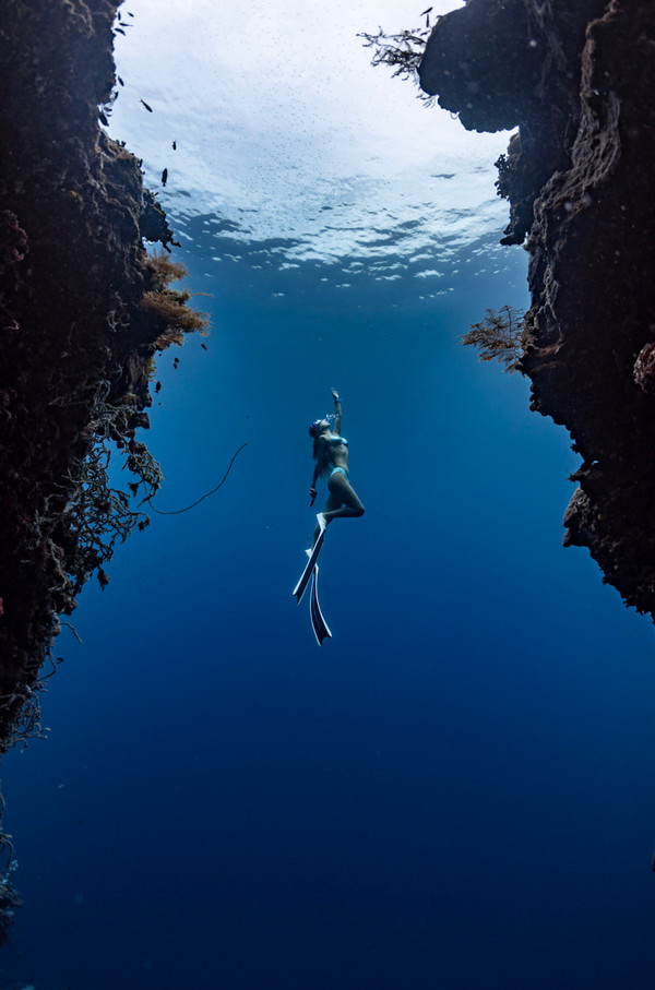 사진=프리다이빙 강사 최윤정