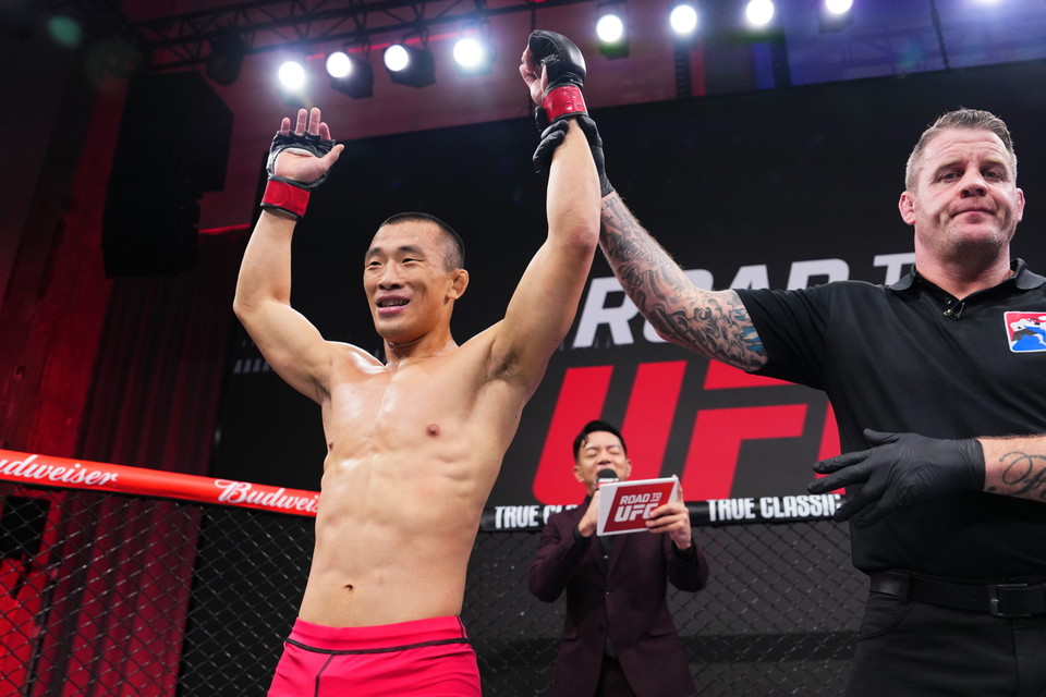 ▲ 김상욱 ROAD TO UFC 시즌4 준결승 진출 / 사진 제공=UFC
