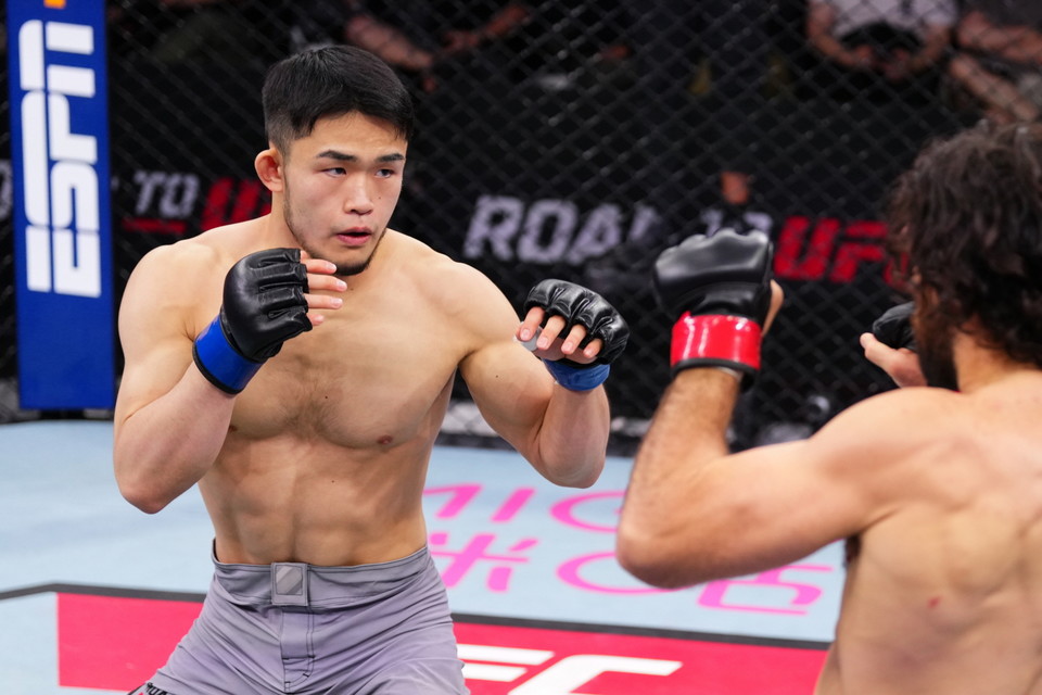 ▲ ROAD TO UFC 시즌4 박재현 vs 잭 베커 / 사진 제공=UFC