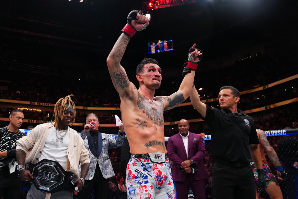 ▲ UFC 318 맥스 할로웨이 BMF 챔피언 / 사진 제공=UFC