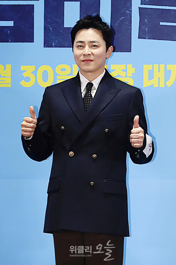 [WT포토] 조정석, ‘믿고 보는 코믹 연기’(좀비딸 언론시사회)