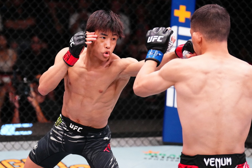 ▲ UFC 파이트 나이트 메인 이벤트 타이라 타츠로 vs 박현성 / 사진 제공=UFC