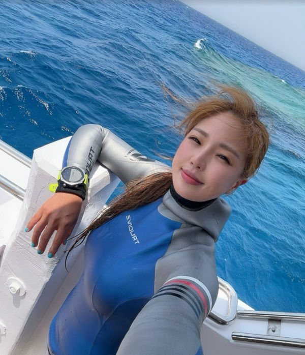 사진=프리다이버 최윤정 강사 제공