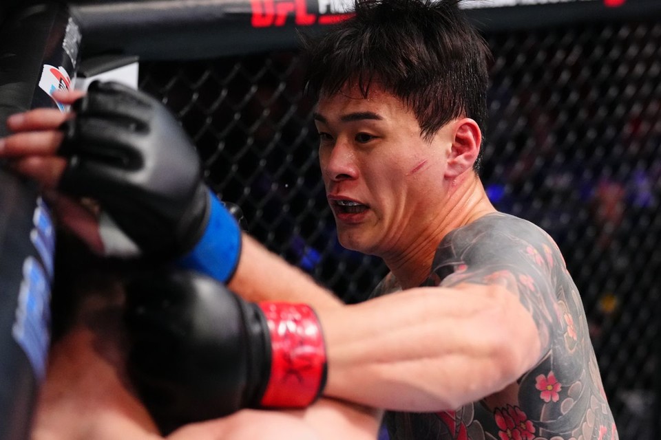 ▲ DWCS 시즌9 에피소드6 황인수 vs 패디 맥코리 / 사진 제공=UFC