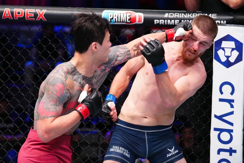 ▲ DWCS 시즌9 에피소드6 황인수 vs 패디 맥코리 / 사진 제공=UFC