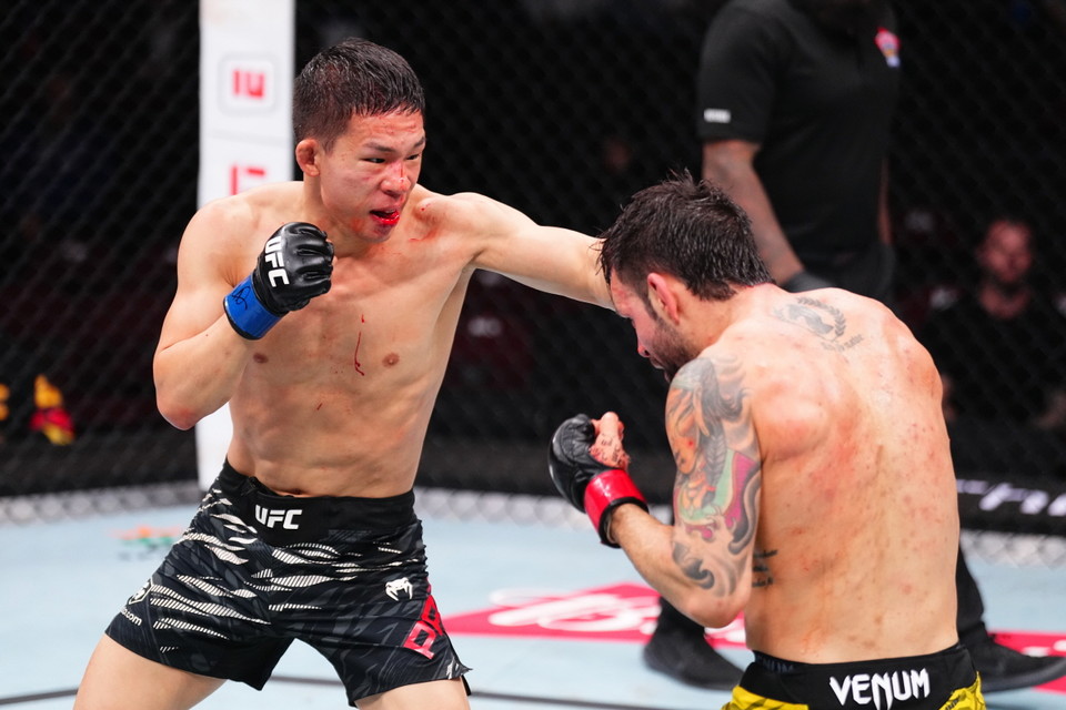 ▲ UFN 박현성 vs 브루노 실바 / 사진 제공=UFC