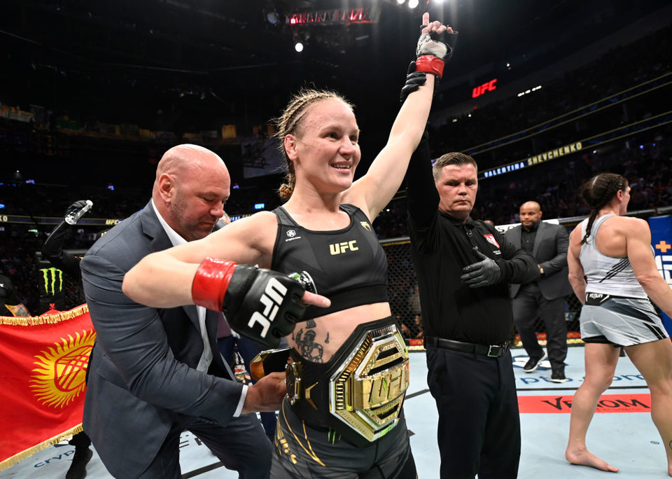 ▲ UFC 플라이급 챔피언 발렌티나 셰브첸코 / 사진 제공=UFC