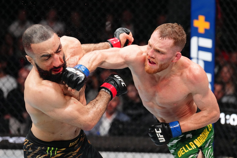 ▲ 잭 델라 마달레나 vs 벨랄 무하마드 / 사진 제공=UFC