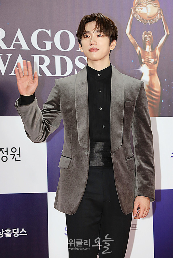 ▲ 제46회 청룡영화상 시상식 레드카펫 행사에서 배우 박진영 / 사진=양용은 기자