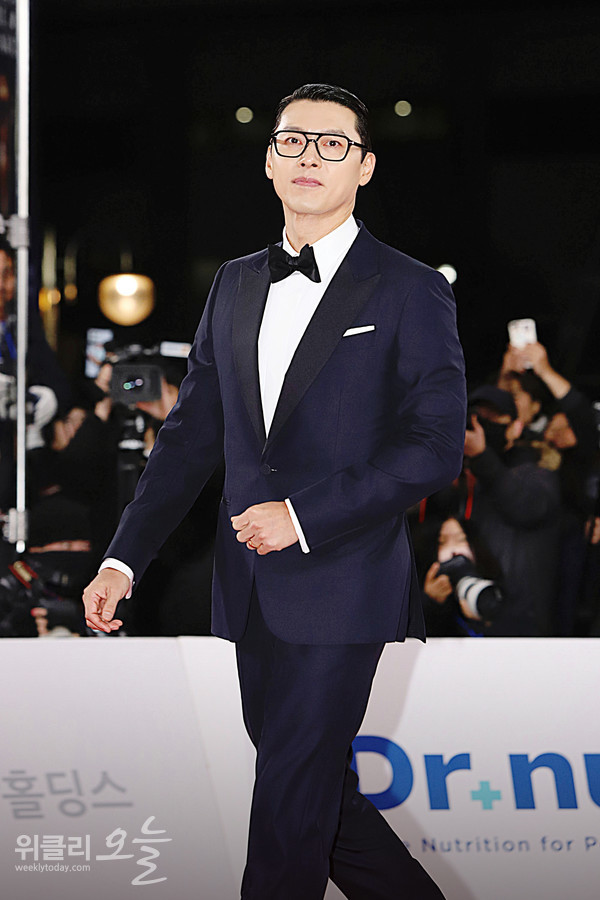 ▲ 제46회 청룡영화상 시상식 레드카펫 행사에서 배우 현빈 / 사진=양용은 기자